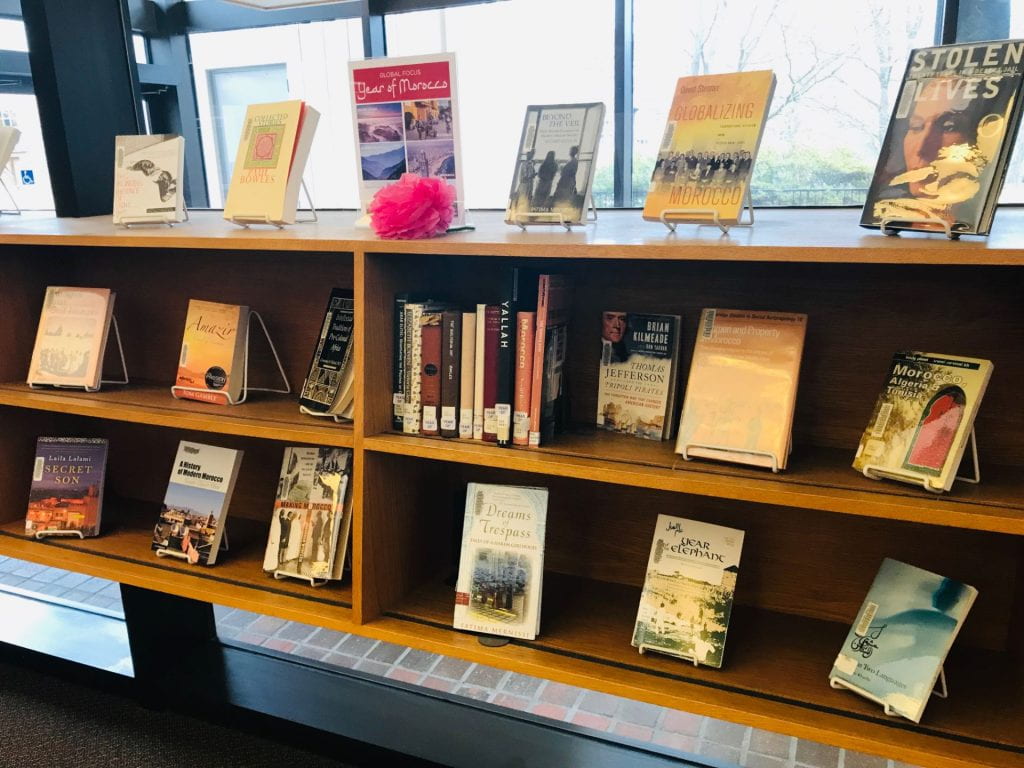 Year Of Morocco Book Display