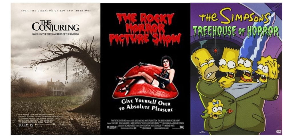 horror films at the jkm library