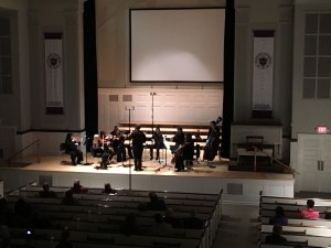 The final piece performed was Antonín Dvořák's Serenade for Strings
