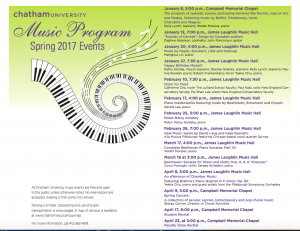 Spring 2017 Events